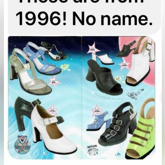 John fluevog vintage strap sandals.  Size 7. - Picture 7 of 8